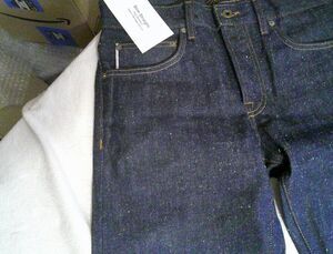 Brave Star Slim Straight 15 oz Blizzard Selvage Denim